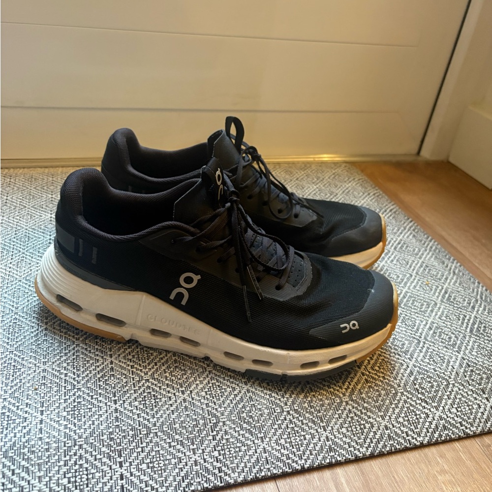 On Running Black Athletic Shoes